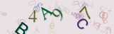 This is a captcha-picture. It is used to prevent mass-access by robots. (see: www.captcha.net)
